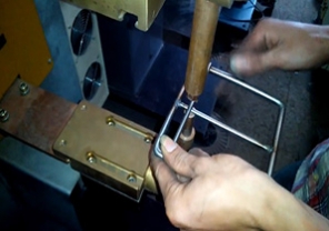 储能焊机不锈钢焊接视频
